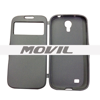 SCB-223 Fundas con ventana de vista para Samsung S4 I9500 SCB-223-2